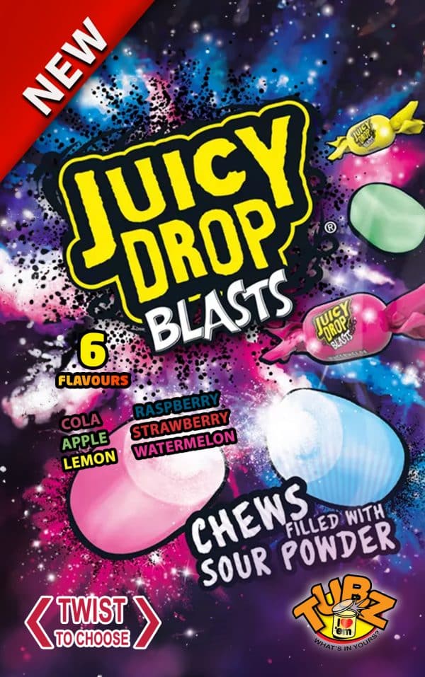 Juicy Drop Blasts (Qty 96 Tubz)